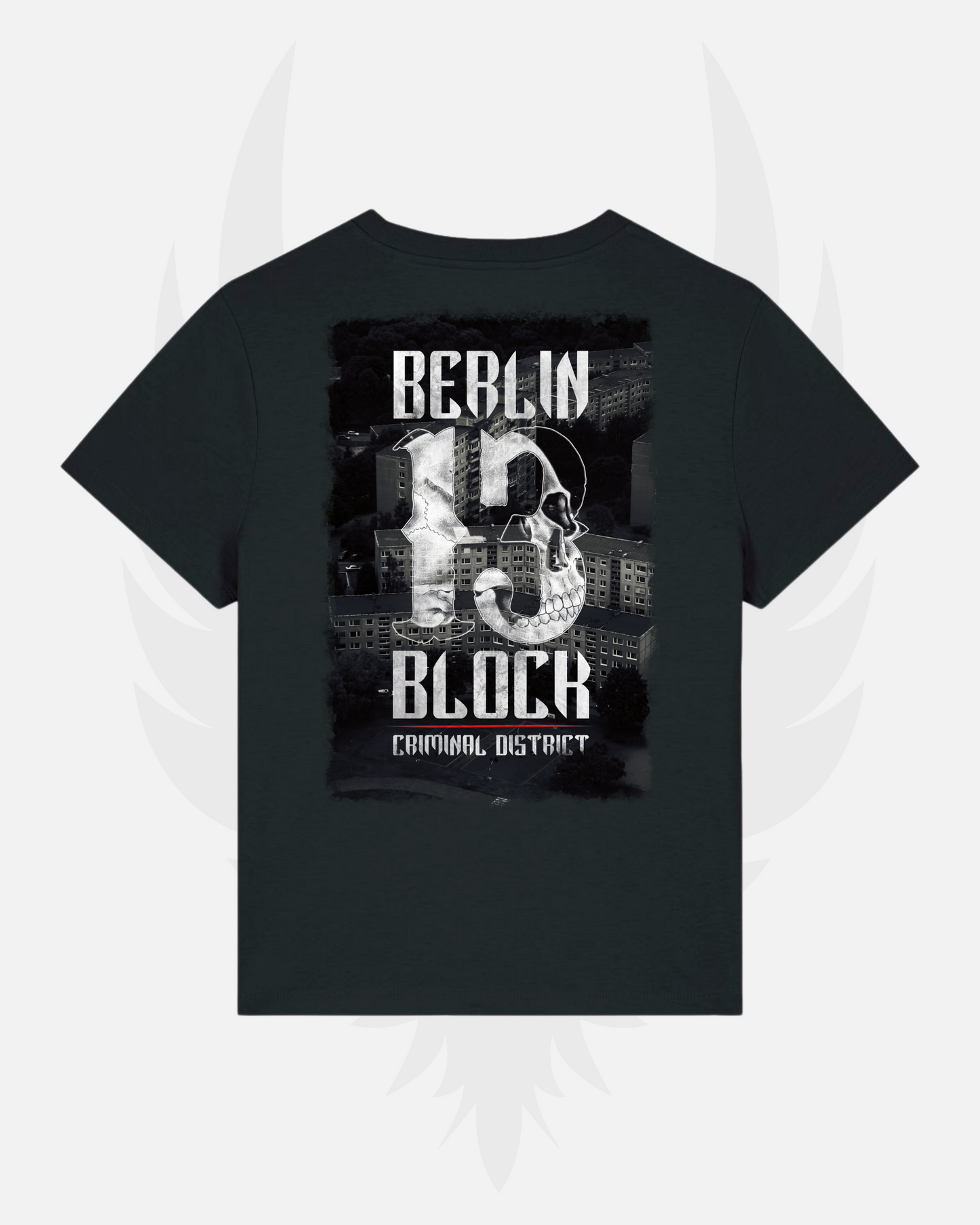Damen T-Shirt 'BerlinBlock13 - Blocks Of Blood & Crime'
