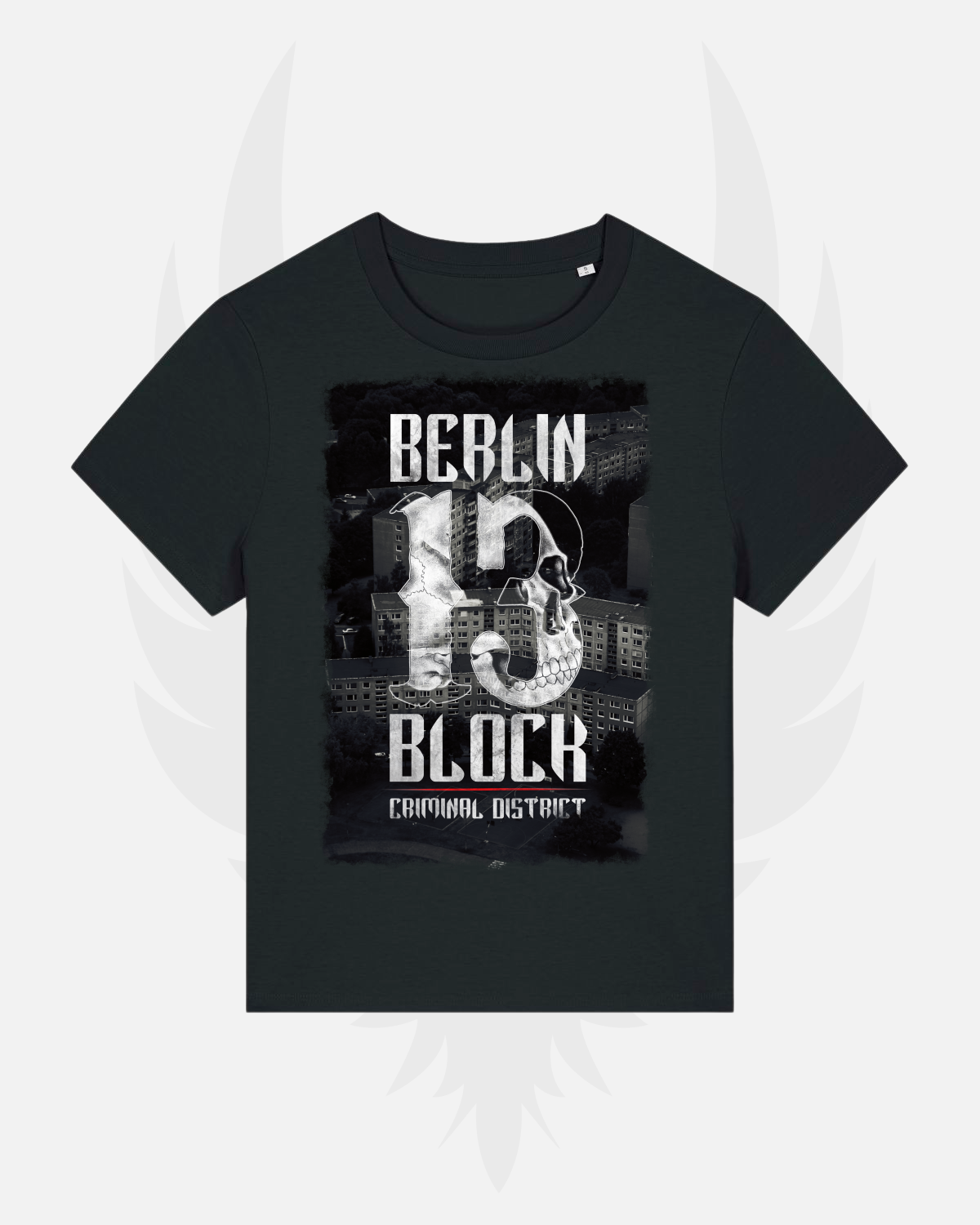 Damen T-Shirt 'BerlinBlock13 - Blocks Of Blood & Crime'