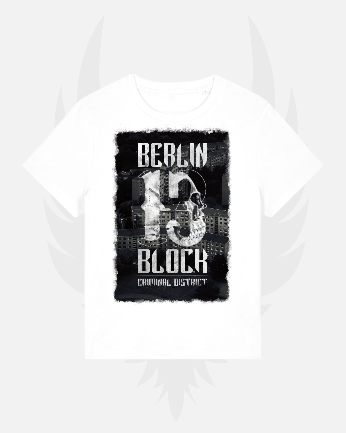 Damen T-Shirt 'BerlinBlock13 - Blocks Of Blood & Crime'