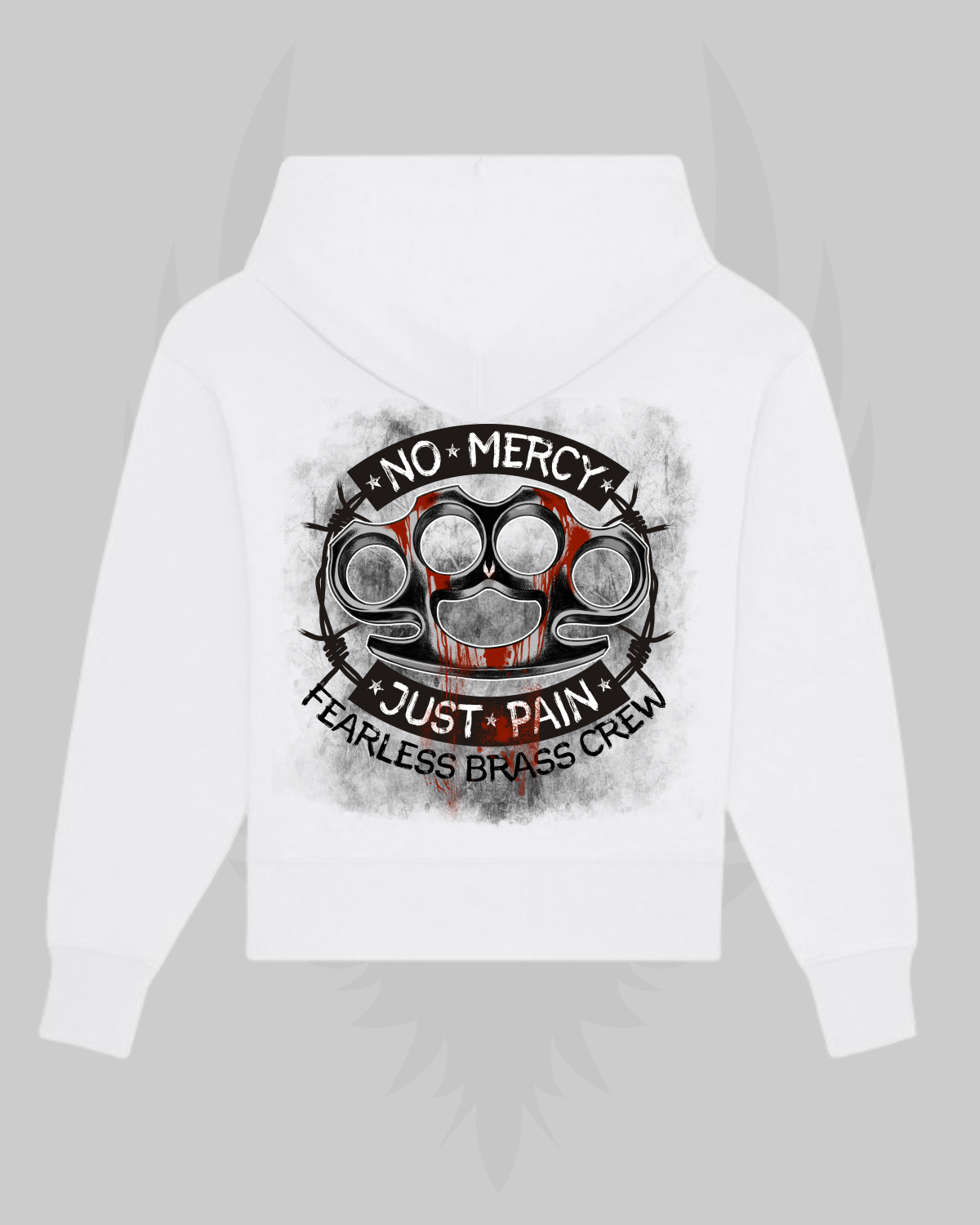 Unisex Hoodie 'No Mercy - Just Pain'