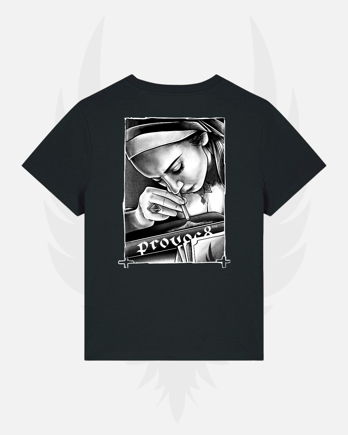 Damen T-Shirt 'Holy Sin'