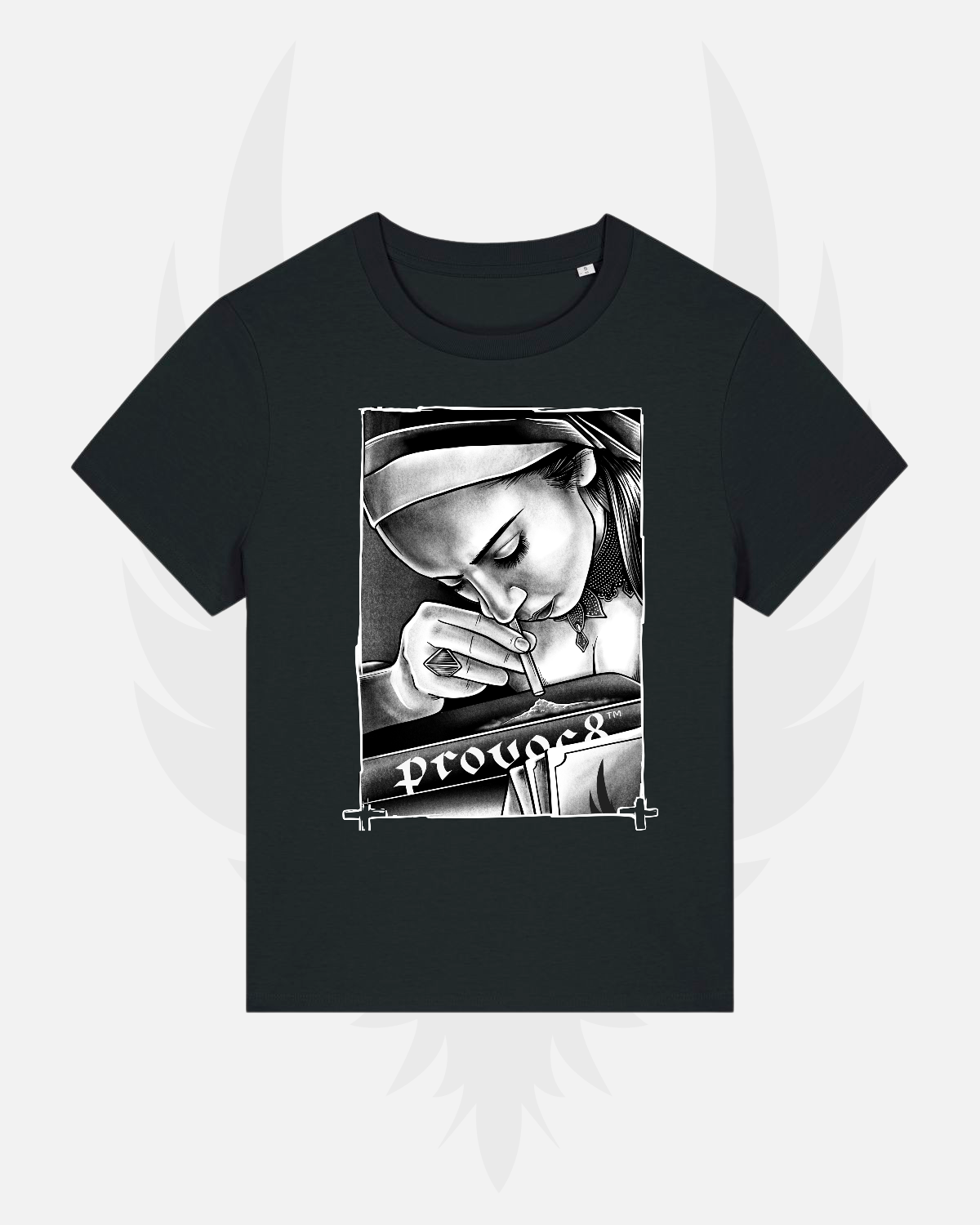 Damen T-Shirt 'Holy Sin'
