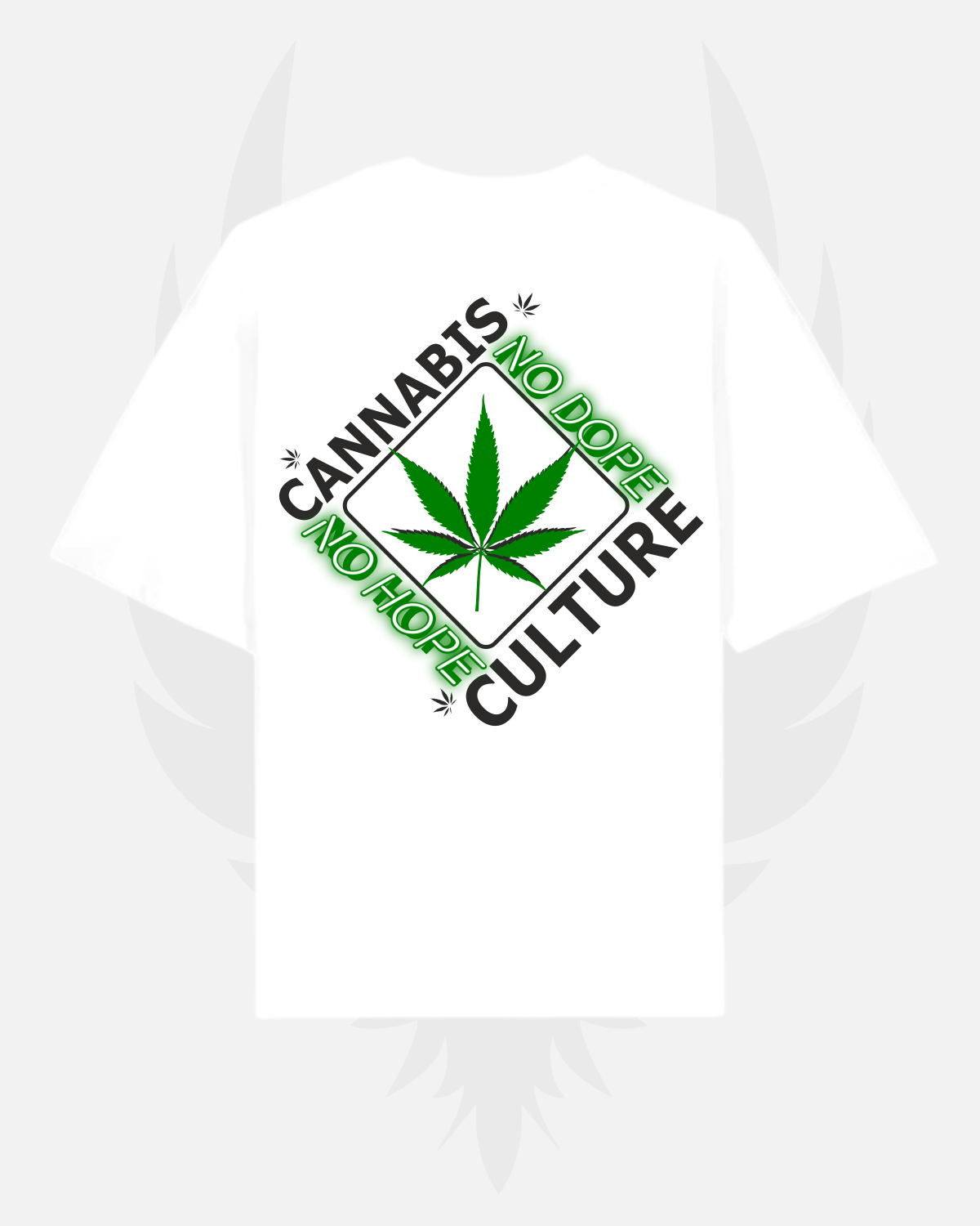 Herren / Unisex oversized Shirt 'The Green Rebellion'