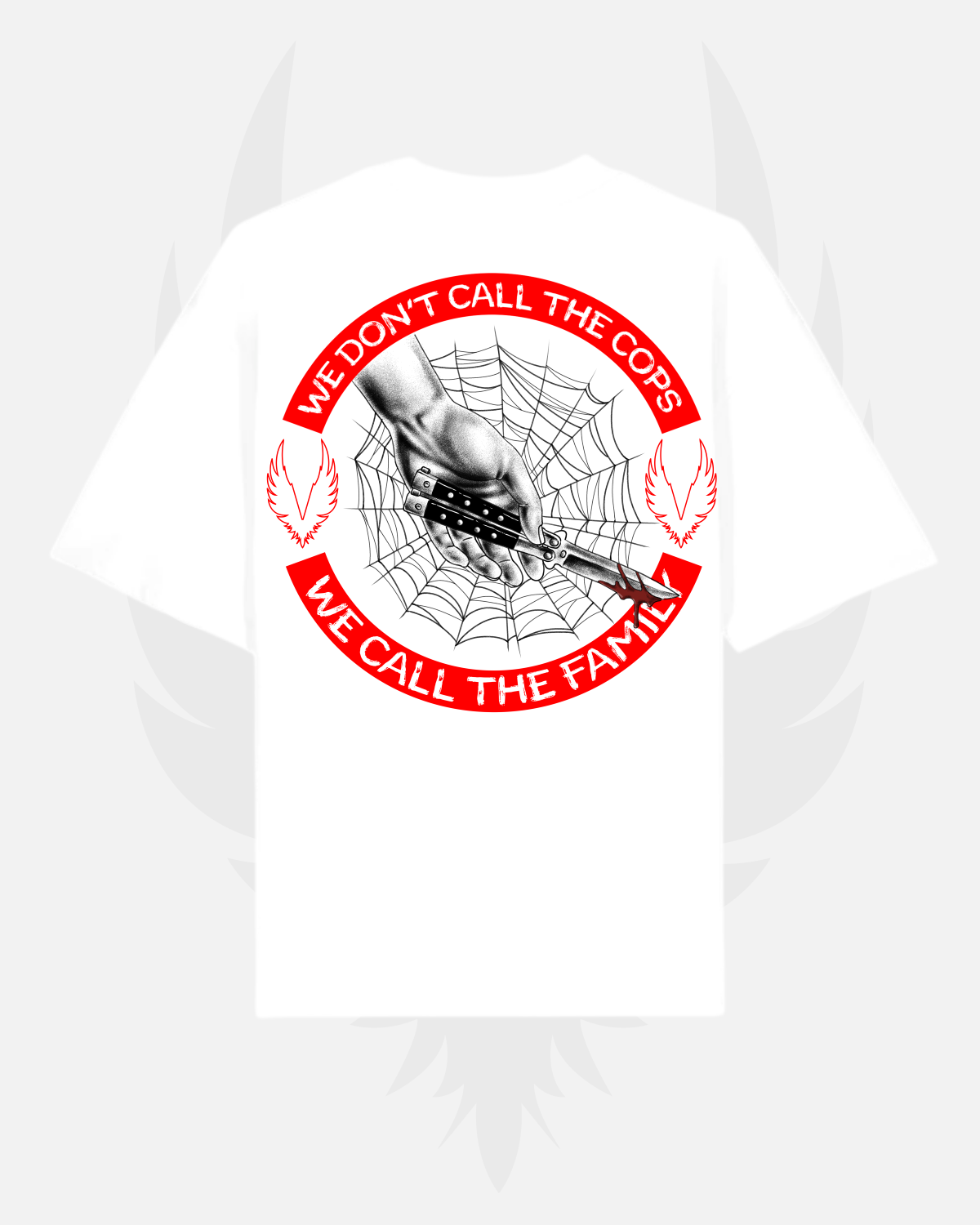 Herren / Unisex oversized Shirt 'No Cops'