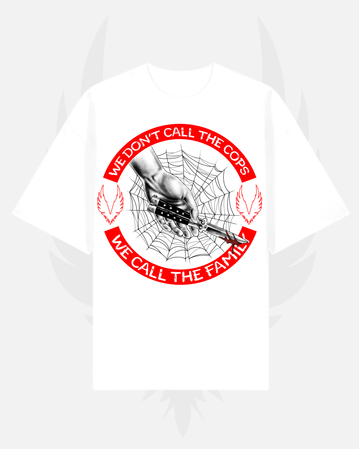 Herren / Unisex oversized Shirt 'No Cops'