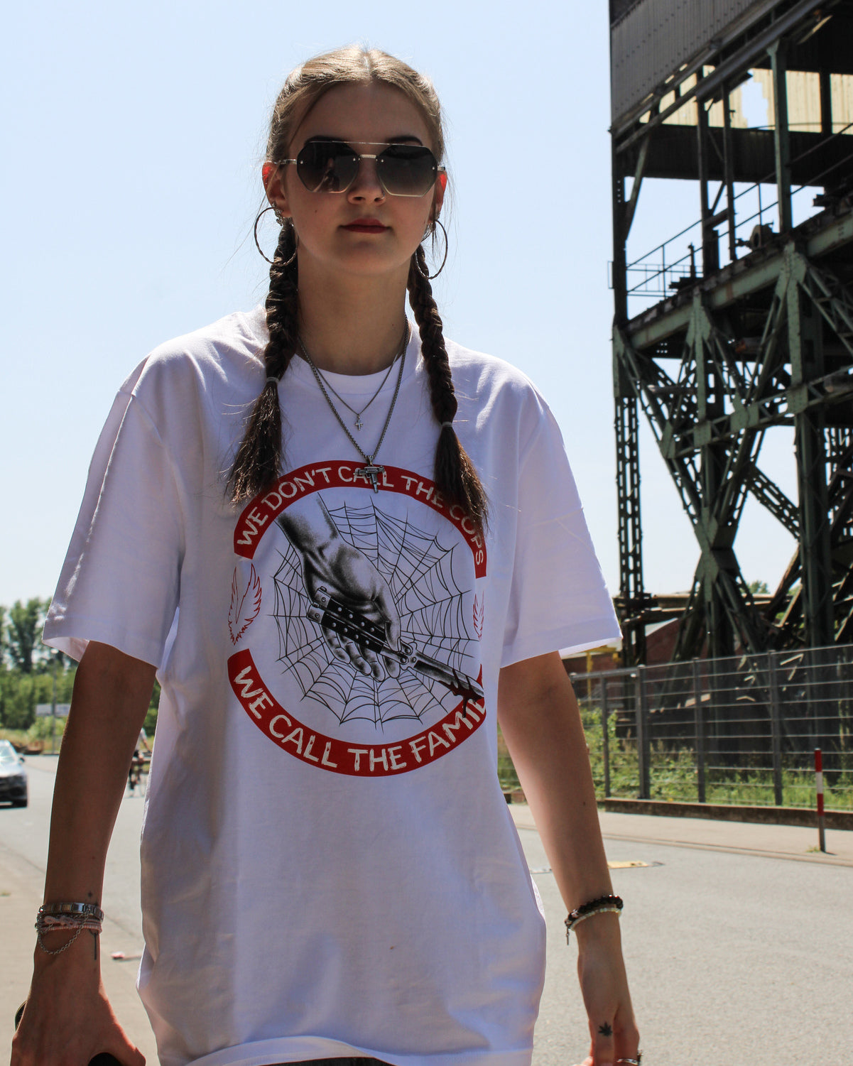 Unisex T-Shirt 'No Cops'
