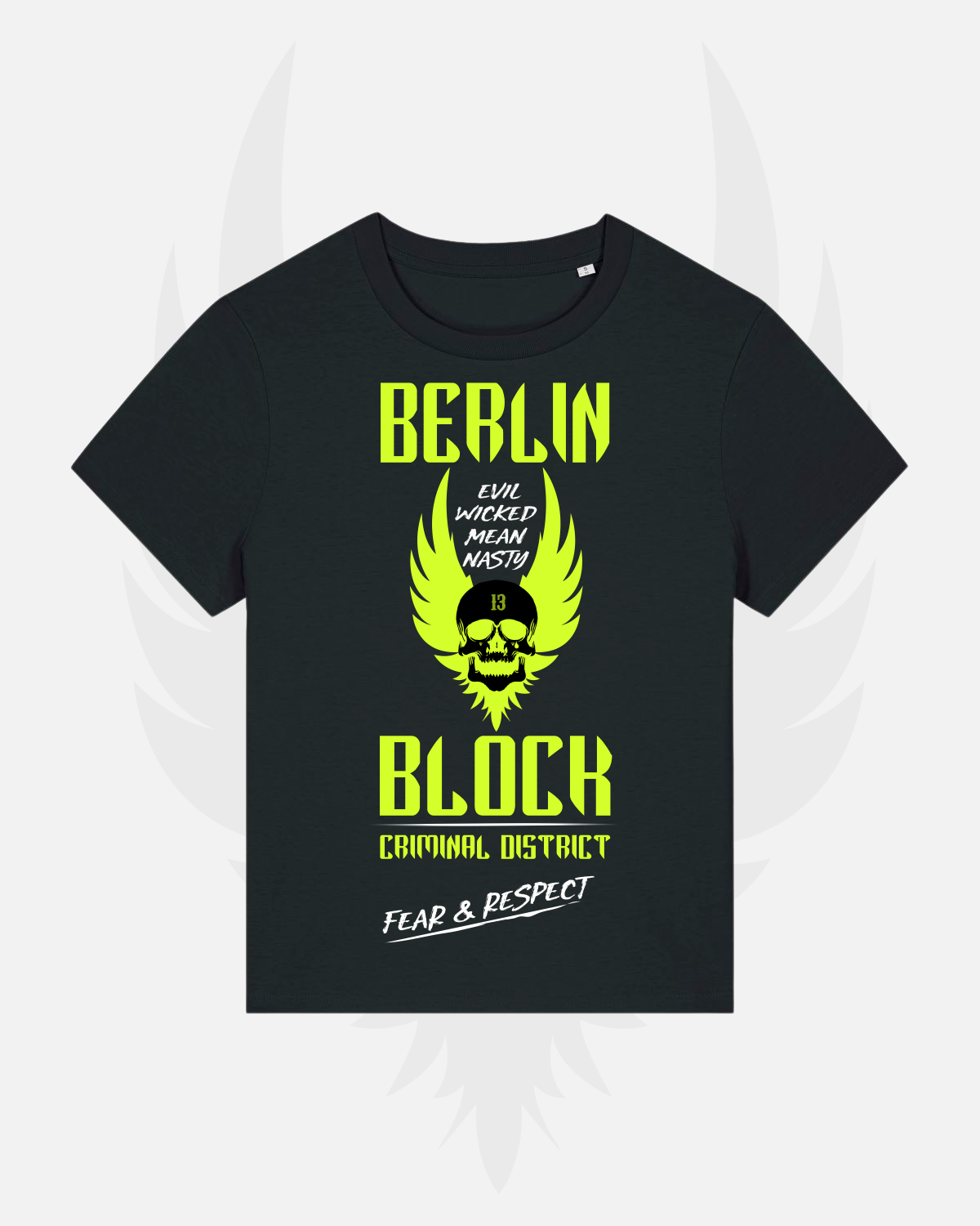 Damen T-Shirt 'BerlinBlock13 - Fear&Respect'