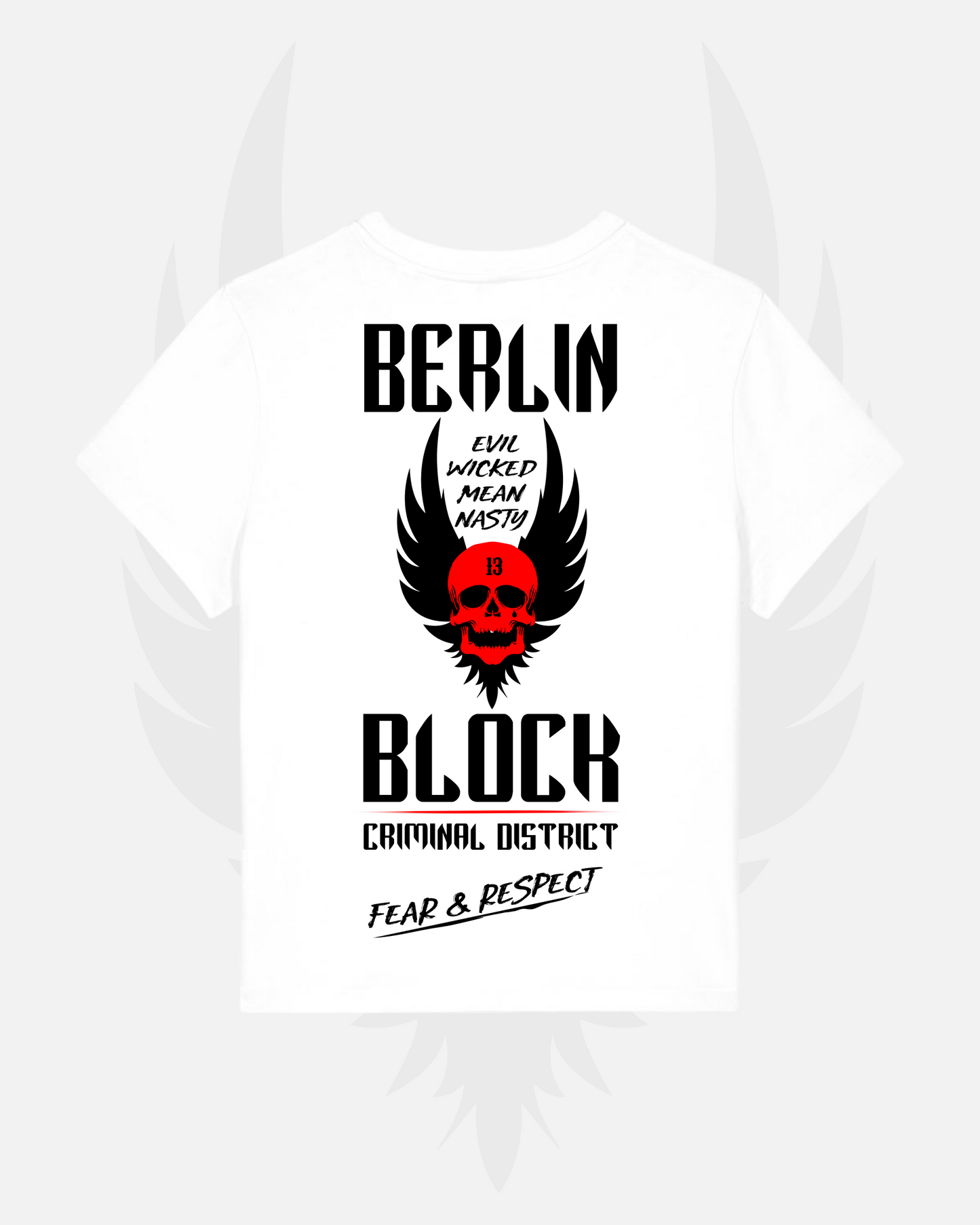 Damen T-Shirt 'BerlinBlock13 - Fear&Respect'