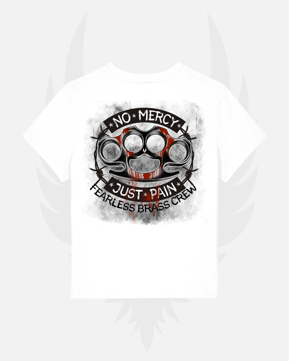 Damen T-Shirt 'No Mercy'
