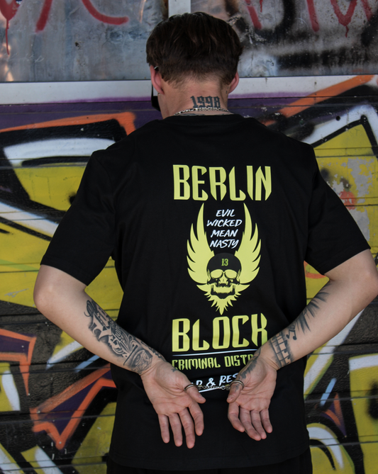 Unisex T-Shirt 'BerlinBlock13 - Fear&Respect'