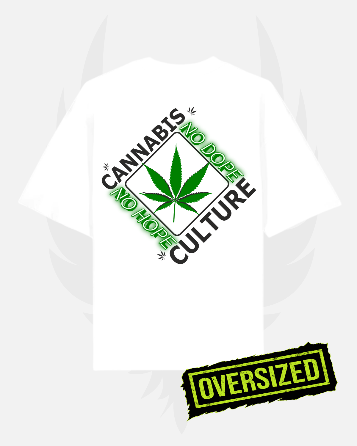 UnisexOVERSIZED Shirt 'The Green Rebellion'