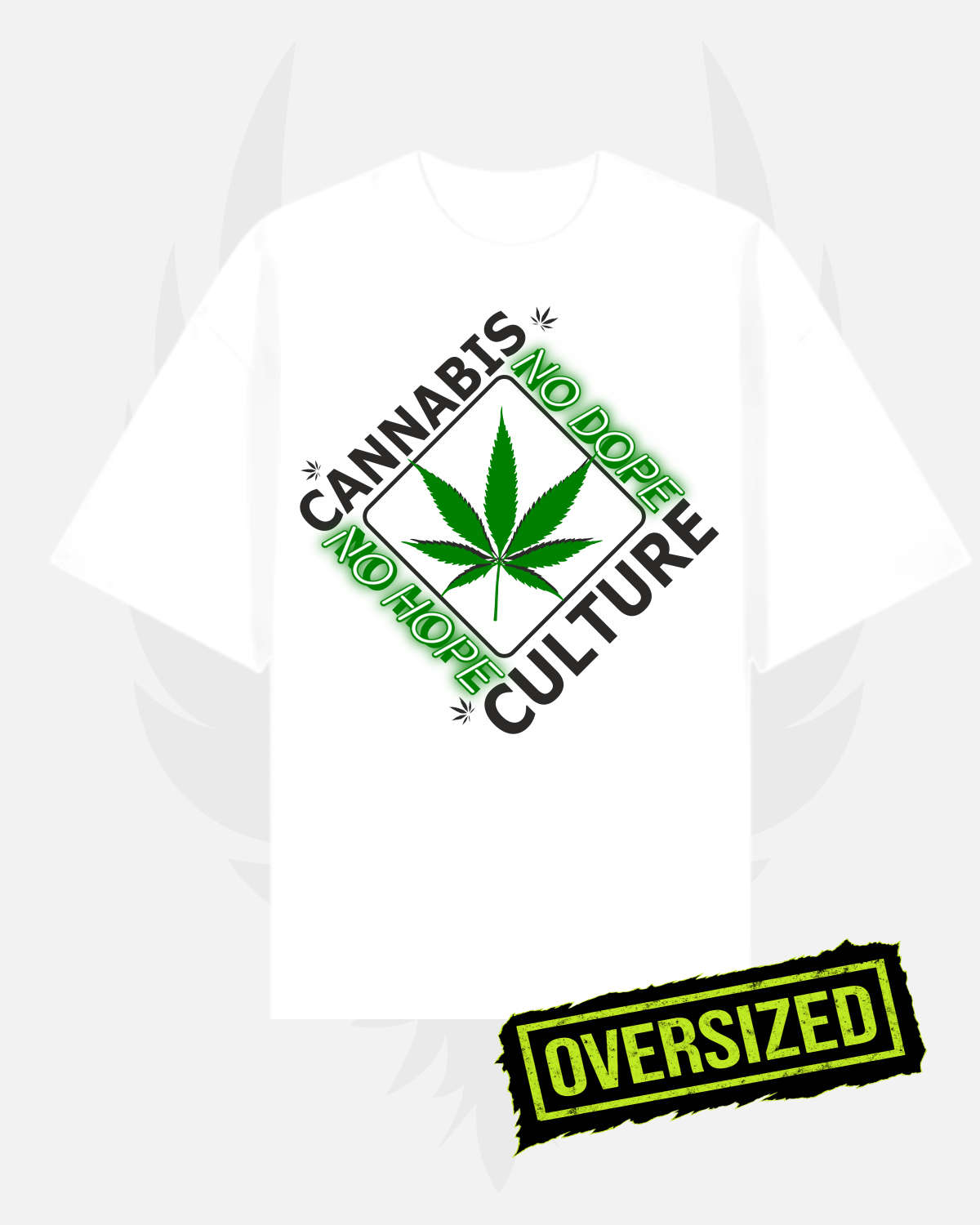 UnisexOVERSIZED Shirt 'The Green Rebellion'