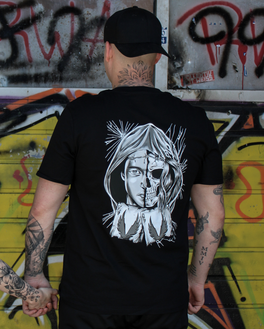 Unisex T-Shirt 'Grim Reaper's Shadow'