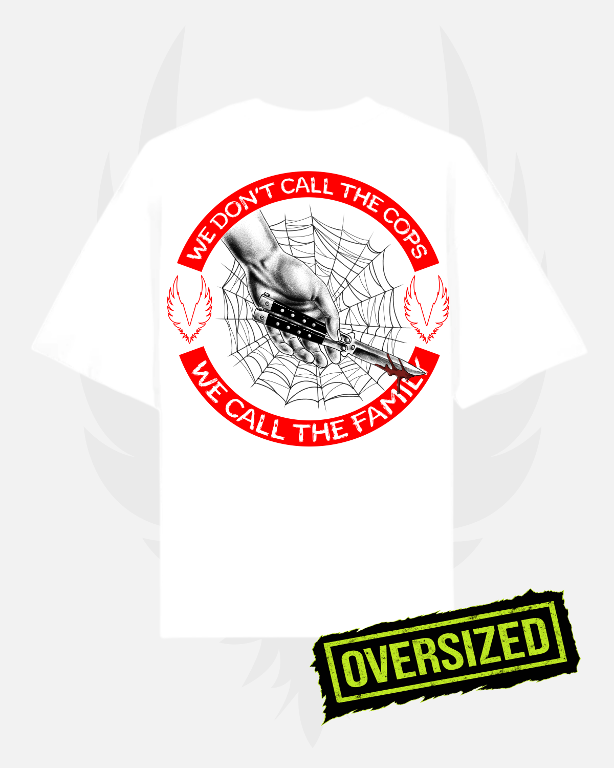 Unisex OVERSIZED Shirt 'No Cops'
