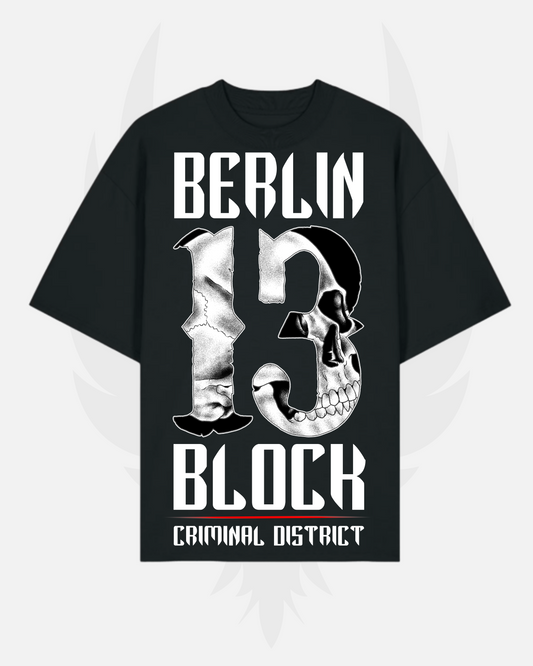 Herren / Unisex oversized Shirt 'BerlinBlock13'